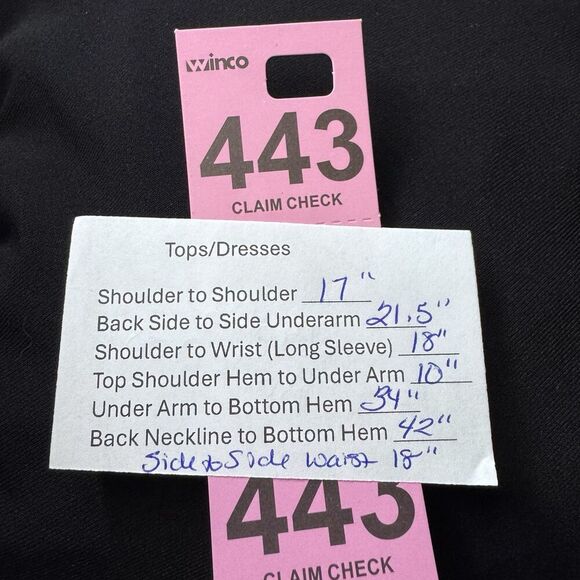 NEW Boston Proper XL Black Tie Back MIDI Dress Modest Traditional Workwear NWT - Picture 14 of 14